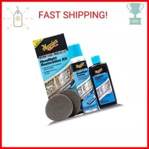 Meguiar's Two Step Headlight Restoration Kit, Headlight Cleaner Restores Clear C - Picture 1 of 2