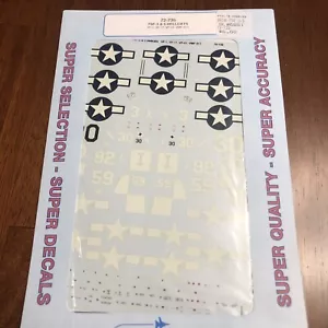 Superscale Decals 72735 1/72 Scale F6F-3 & 5 Hellcats VF1,VF51,VMF511 - Picture 1 of 3