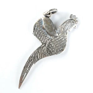 Vintage Charm Ciondolo in argento: Animali UCCELLO - Animals BIRD - Picture 1 of 2