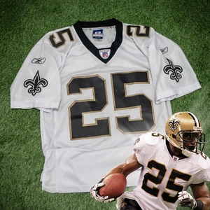 Maglia New Orleans Saints Reebok Premier 2007 autentica Reggie Bush NFL taglia S - Foto 1 di 16
