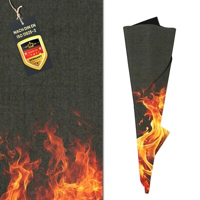 FireMat GreenSilk Edition - feuerfeste Unterlage - Rutschfest beschichtet