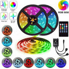 10M RGB Music Sync Color Changing LED Strip Lights Remote For Bar Home Kitchen