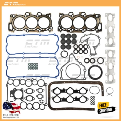Fits Isuzu Honda Acura 3.2L 3.5L Full Gasket Set 6VD1 6VE1 Foto 1 de 4
