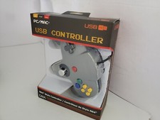 NEW Gray N64 Style Retro CIRKA USB Controller Joystick pad for PC/MAC