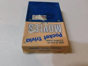 Rare Case Vintage Hoyle Pocket Trivia Movies Card Game No. 7050 1989 USA - Picture 1 of 8