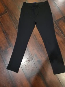 Children’s Place Girl’s Black Straight Leg Uniform Pants, Size 10 - Picture 1 of 4