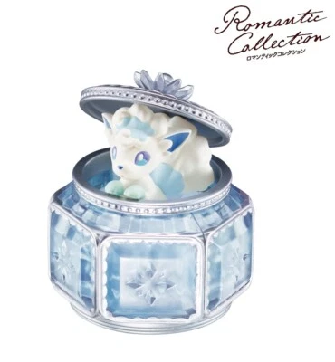RE-MENT Pokemon Romantic Collection Accessory Case Mini Figure Toy Alolan Vulpix - Image 1 of 4