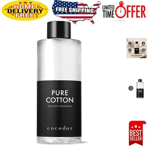 Elegant 200ml Reed Diffuser Oil in Pure Cotton - Perfect Home Fragrance Gift - Picture 1 of 9
