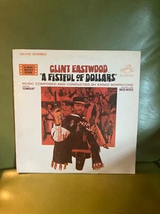 A FISTFUL OF DOLLARS Original Soundtrack LP Vinyl RCA Victor Records VG+ 1967 - Picture 1 of 3