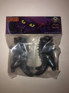 Konatsu x Max Toy Company Negora Cat Sofubi Kaiju Japan Vinyl Figure Set NIB - Picture 1 of 4