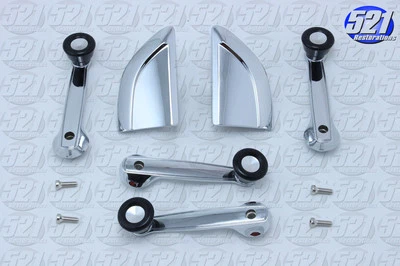 Interior Door Handle Set Window Crank Kit Fits 70-74 Barracuda Cuda Mopar Foto 1 de 4