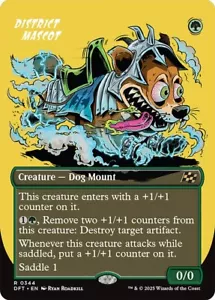 District Mascot Borderless Aetherdrift NM MTG - Picture 1 of 1