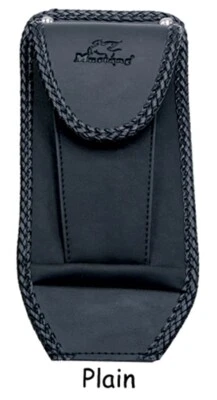 Bolsa babera de cuero negra lisa para tanque de combustible de gasolina 04-20 Harley Sportster XL 27388 Foto 1 de 3