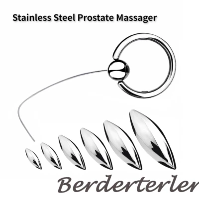 Массажер капсульного типа из нержавеющей стали с ручным вытягивающим кольцом - Изображение 1 из 4