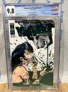 HARRIS COMICS VENGEANCE OF VAMPIRELLA (1994) #1 2nd Print Blue FOIL Cgc 9.8 - Picture 1 of 5