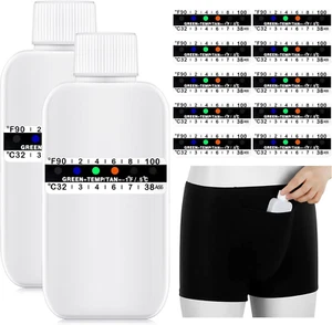 13 Pcs Urine Test Kit, Includes Lining Boxer Briefs, Bottles & Temperature Strip - Picture 1 of 12
