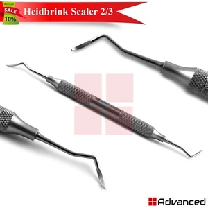 Dental Heidbrink 2/3 Root Tip Elevator Surgical Tooth Loosening Dental Pick Tool - Foto 1 di 2