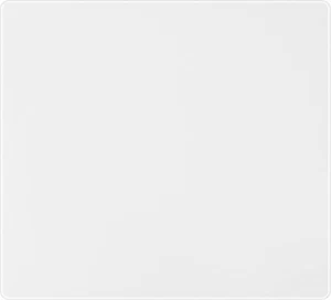 Tapis de souris gaming en verre FPS jeu verre trempé épaisseur 3 mm (400 mm x 500 mm, blanc) - Photo 1/5