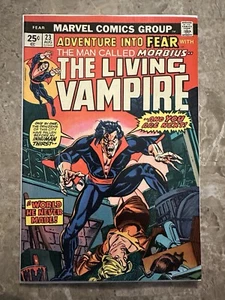 Adventure Into Fear #23 Sehr guter Erhaltungszustand + 8,5 (1974 Marvel Comics) - Morbius - Bild 1 von 24