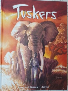 Tuskers by Javier Barrios & Marc Gaffen Art Daniel Govar Kickstarter Poaching HC - Picture 1 of 6