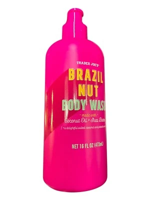 Trader Joe’s Brazil Nut Body Wash Coconut Oil & Shea Butter 16 oz Foto 1 de 3