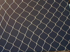 40 x 6' Softbol Fútbol Ligero Nylon Voleibol Red Barrera 2" Malla #7 - Imagen 1 de 1