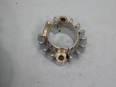 2018 Triumph Bonneville T120 right side Exhaust Pipe Finned Flange Collars - Image 1 of 4