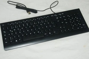 Tastatur Lenovo mit USB Anschlussstecker - Kabelgebunden - Bild 1 von 7