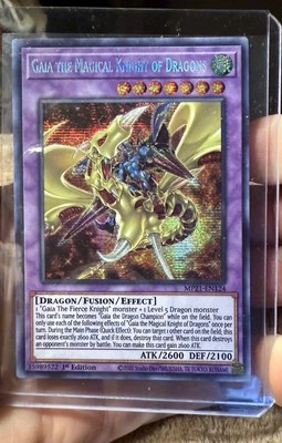 Yugioh Gaia The Magical Knight of Dragons Holo Card Pulled-Straight Into Sleeve - Image 1 of 4
