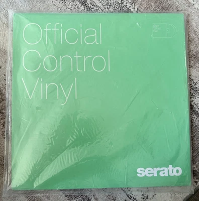 Serato SCV-PS-GID-OV 12" Glow in the Dark Control Vinyl pressing Serato DJ -Pair - Image 1 of 2