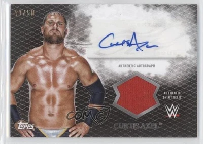 2015 Topps WWE Undisputed Attitude Relics Black /50 Michael Mcgillicutty Auto - Image 1 of 2