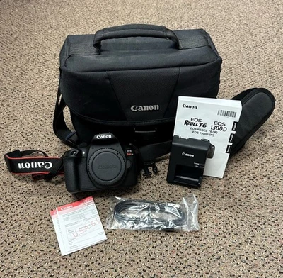 Cámara digital Canon EOS Rebel T6 SLR 1300D con accesorios EF-S+ (PAP006114) Foto 1 de 4