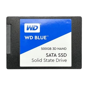 WD Blue 500GB 3D NAND SATA SSD 2,5" Interne Solid State Drive WDBNCE5000PNC - Bild 1 von 3