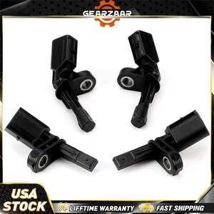 4x ABS Wheel Speed Sensor Set Front Rear Left & Right For Audi & Volkswagen - Picture 1 of 15