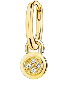 CREOLE Damen Thomas Sabo einzel Sterlingsilber gold CR720-414-39 UVP:69,-NEU - Bild 1 von 1