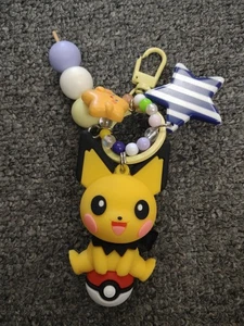 KEYRING PICHU PIKACHU PICACHU NEW FOR SCHOOLBAG... - Picture 1 of 3