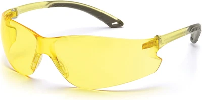 Óculos de segurança Pyramex Itek lente âmbar templos âmbar - Imagem 1 de 4