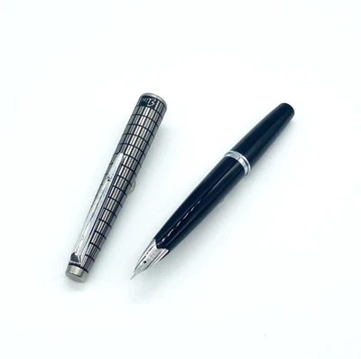 Pilot Elite 14K-585 Gold Short Fountain Pen Fine F Nib Vintage Japan - Image 1 of 4