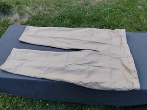 Prison Issue Khaki Men's Work Pants 58X32 made in USA - Picture 1 of 7