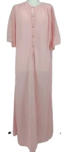 Hanro Damen Nachthemd Gr.44 Rosa Strick  Lang - Bild 1 von 6