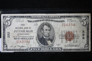 1929 $20, National Currency, Pittsburgh, PA., Store Sale 091019 - Picture 1 of 2