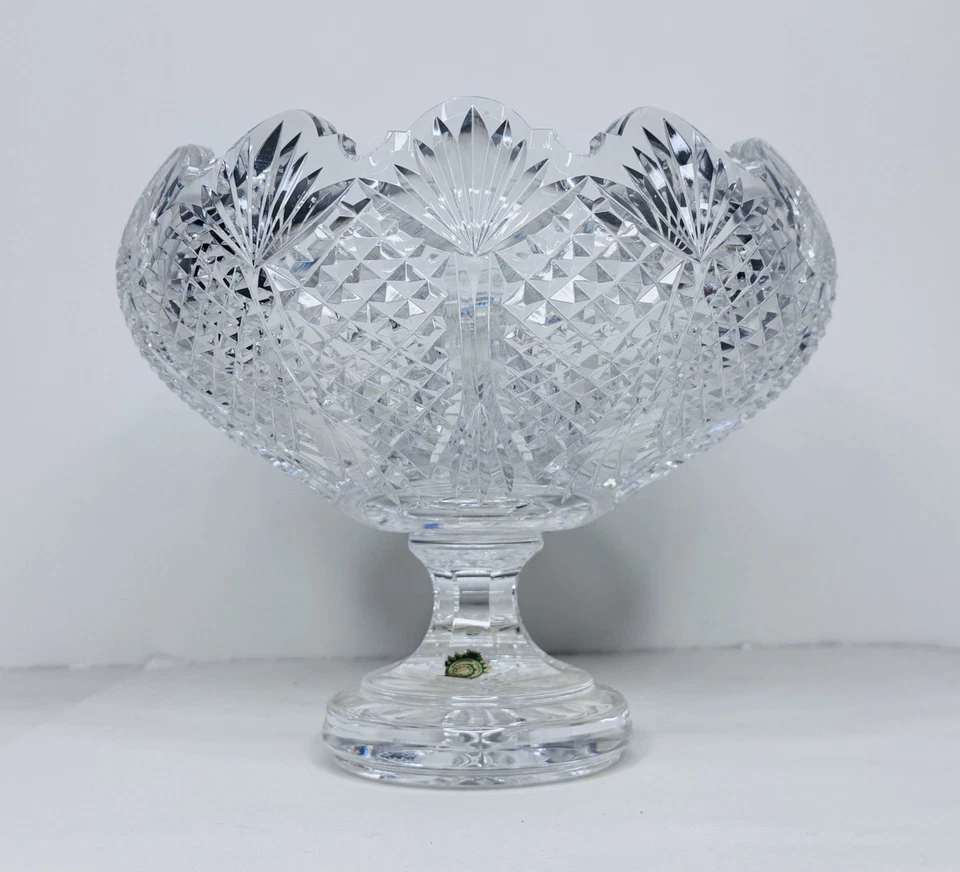 Waterford Crystal Trophy Vase Master Cutter Collection 8” Bowl Etched Signature - image 1 of 4