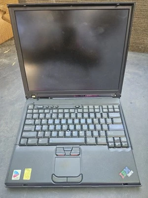 Vintage IBM Thinkpad T43 2669 15'' Laptop Intel Pentium CPU, NOHDD/NORAM/NO OS - Bild 1 von 3