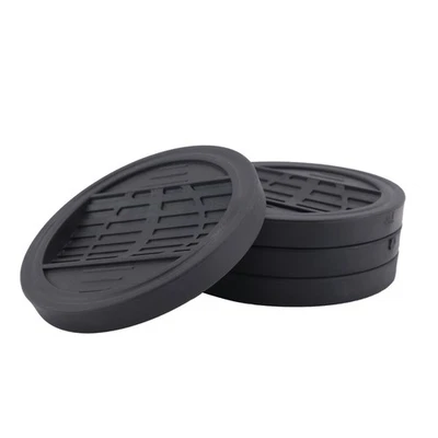 MöBel Rollen Becher 4 STÜCK, Gummi Fuß Polster Rutschfeste MöBel Untersetze5016 - Bild 1 von 4