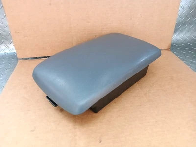 Unidad de reposabrazos de cuero con consola central Toyota Tundra 2002-2006 OEM (gris) Foto 1 de 4