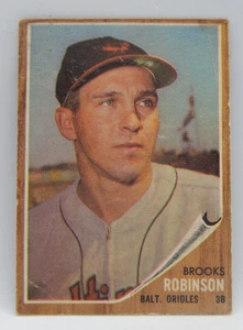 1962 Topps Baseball - #45 Baltimore Orioles - BROOKS ROBINSON - Bild 1 von 2
