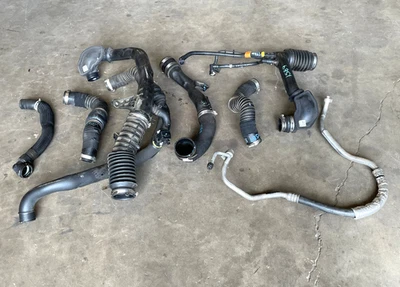 Juego de tubos de manguera de entrada de aire y refrigerante de motor Lincoln Continental 17-20 1589 OEM Foto 1 de 4