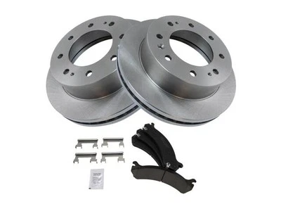 Kit de pastillas de freno y rotor delantero 87176PHWH 2012 para GMC Sierra 3500 HD 2011-2013 Foto 1 de 2