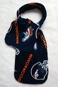 Neu Denver Broncos NFL Football Logo Schal Stoff Fleece 60" lang 9" breit - Bild 1 von 3