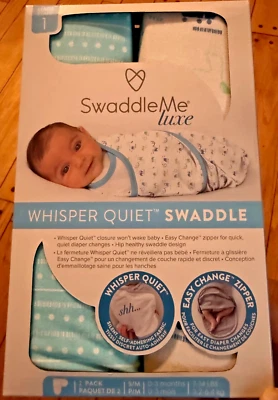 SwaddleMe Natural Posição 2 em 1 Swaddle com Zíper Fácil Troca - Tamanho Pequeno/M - Imagem 1 de 2